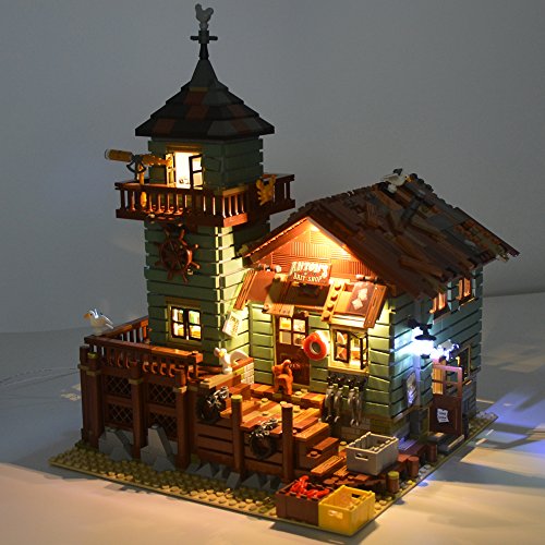 Lightailing Light Set For (Old Fishing Store) Building Blocks Model - Led Light Kit Compatible With Lego 21310(Not Included The Model) #TOP1