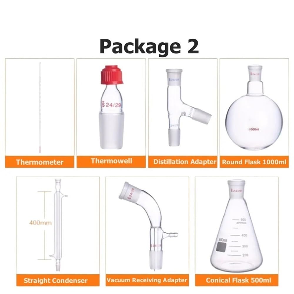 Attrezzature e forniture di laboratorio Dispositivo di vetro for laboratorio in borosilicato ad alto tenore carbonio
