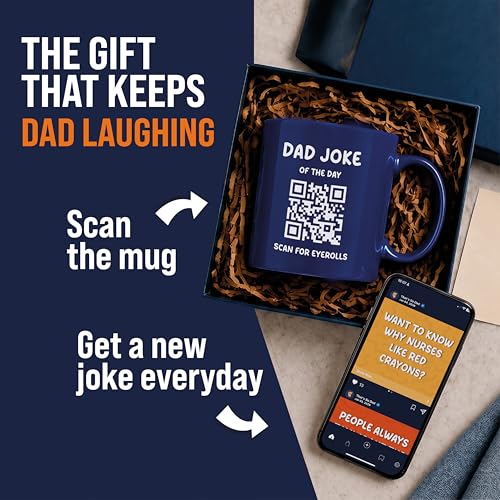 Daily Dad Joke QR Mug