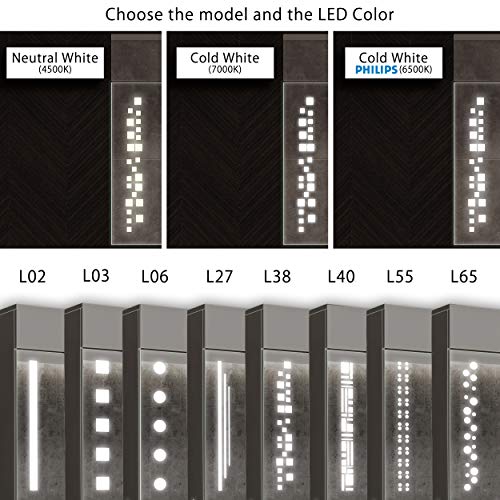 A ARTFORMA Armadietto da Bagno con Specchio e
