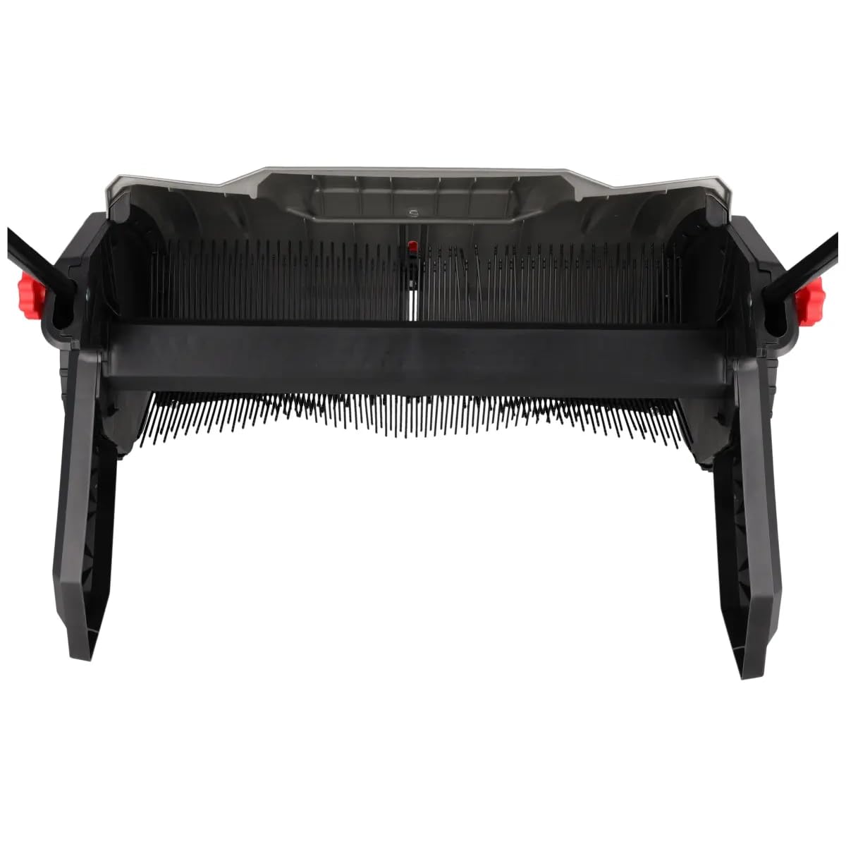 Barredora de césped Manual, recogedor de Hojas y césped Dedra, Ancho de Recogida de 530 mm, Saco de 100 l, Ruedas robustas de 250 mm, Ligero y manejable 7 kg, Manillar Ajustable