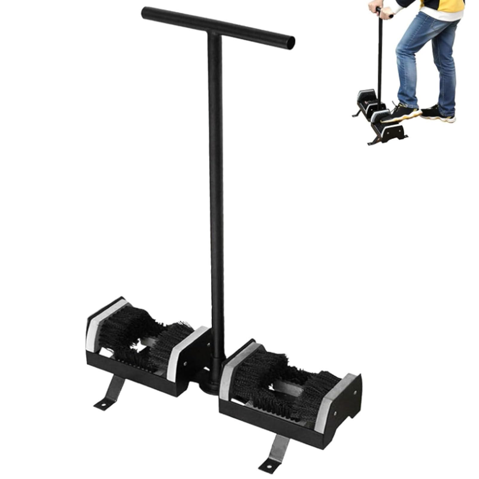 Robuster Kofferraumschaber mit Griff, Outdoor-Schuhreinigerbürste, Stiefel- und Schuhschrubber, perfekt für Schlamm und Schmutz