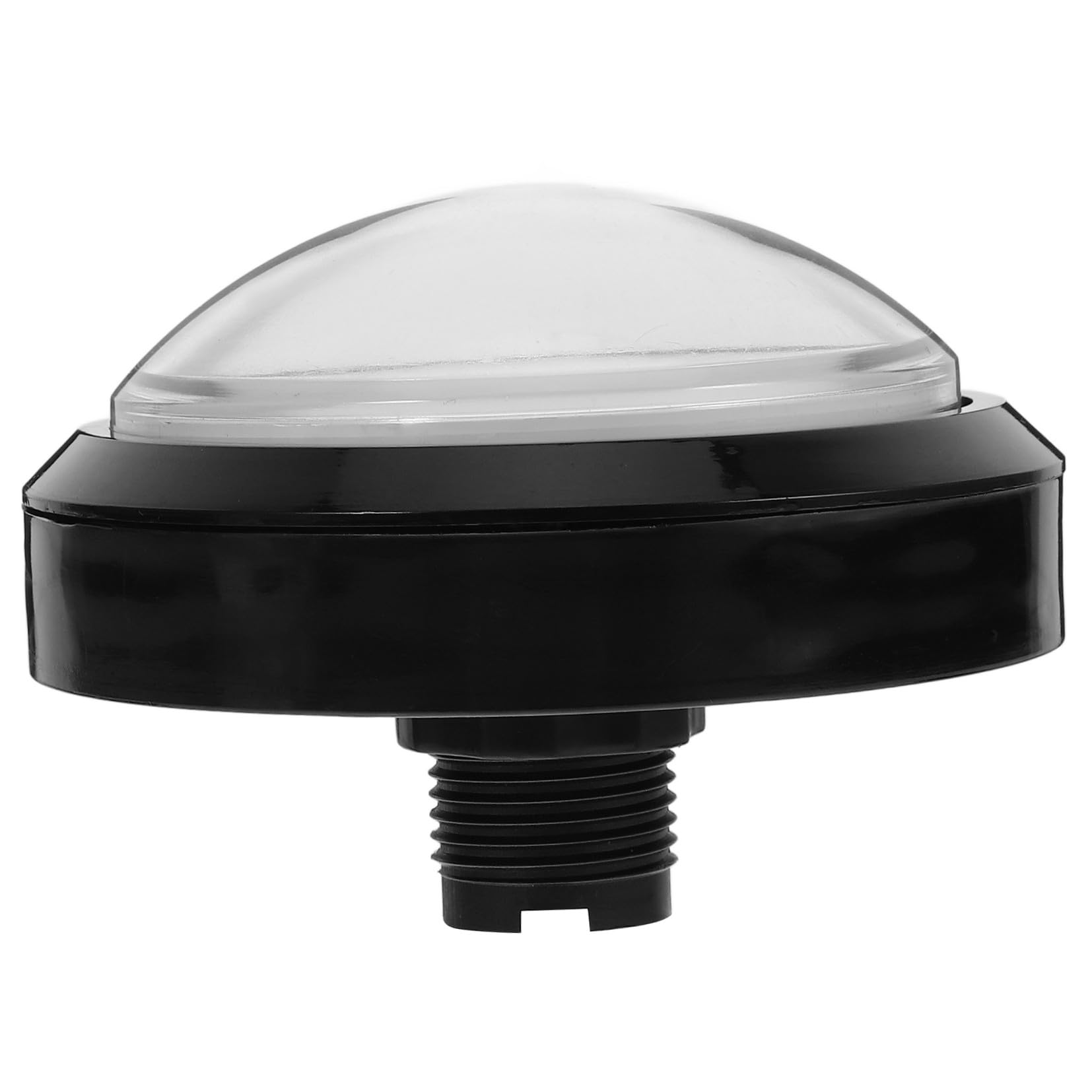 SUPVOX Pulsante di Ricambio Rotondo Luce Bianca per Macchina da Gioco, Interruttore a Microcontatto in ABS e Metallo per Giochi Arcade e Progetti DIY