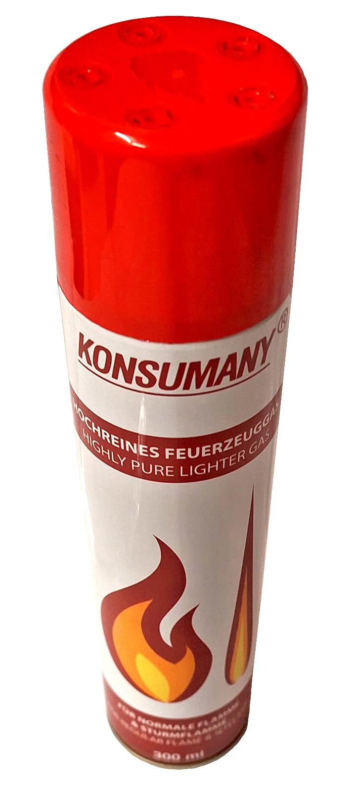 3 x 300 ml Feuerzeuggas Butangas für Feuerzeuge, Sturmfeuerzeuge, Stabfeuerzeuge und Flambierbrenner