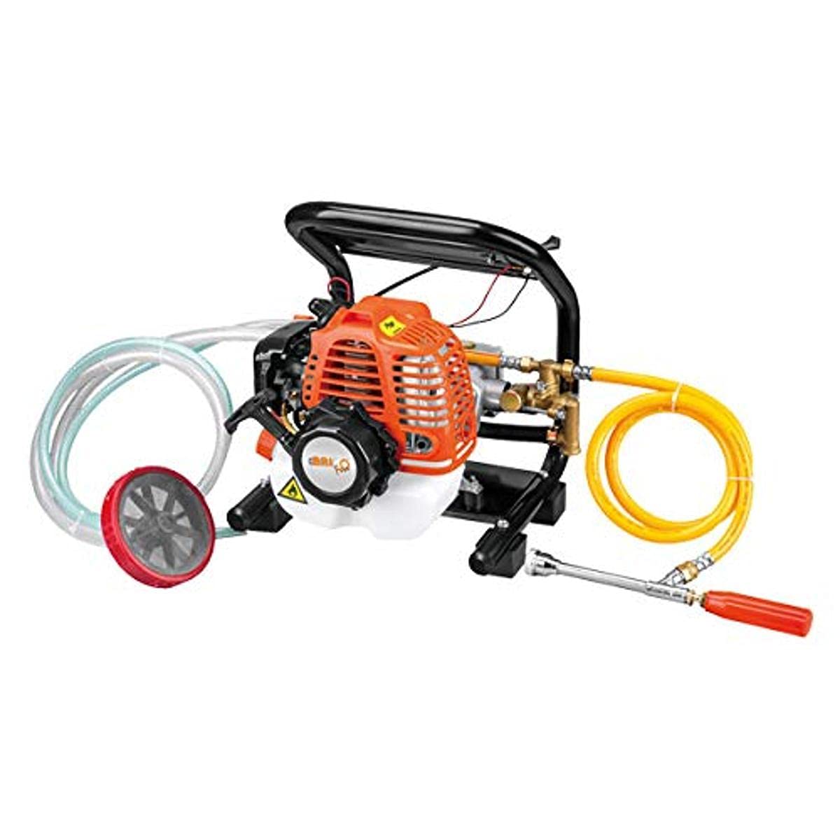 Bricoferr Pulverizador con Motor 2 Tiempos, Manguera y Lanza