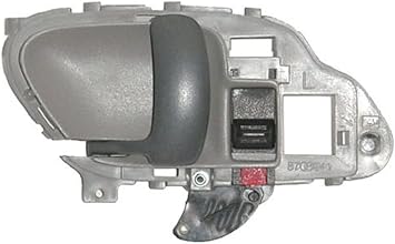 Sherman OE Replacement Chevrolet/GMC Front Driver Side Door Handle Inside Partslink Number GM 2576 LH, Grey