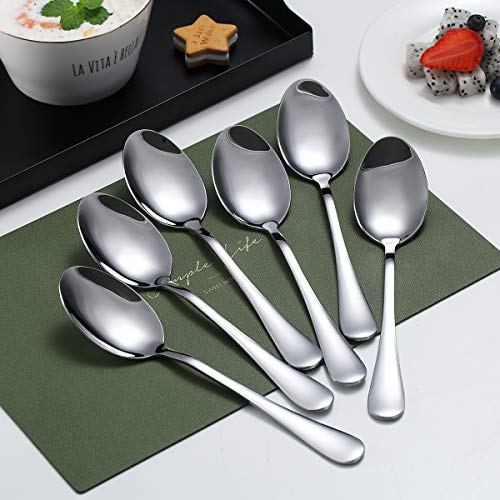 image for Dinner Spoons, Kyraton 6 Pieces 8