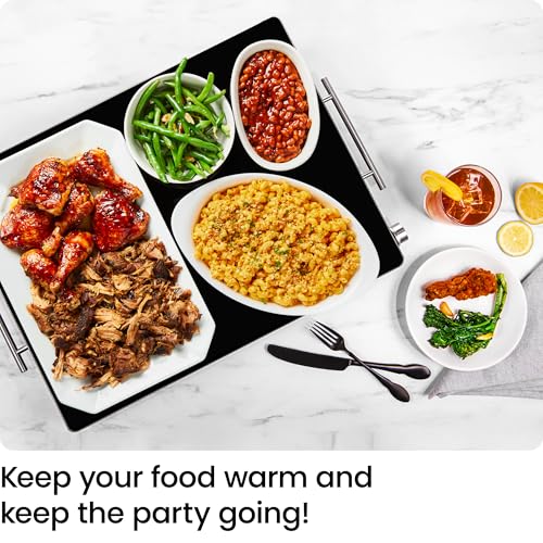 image for Chefman Electric Warming Tray with Adjustable Temperature Control, Per