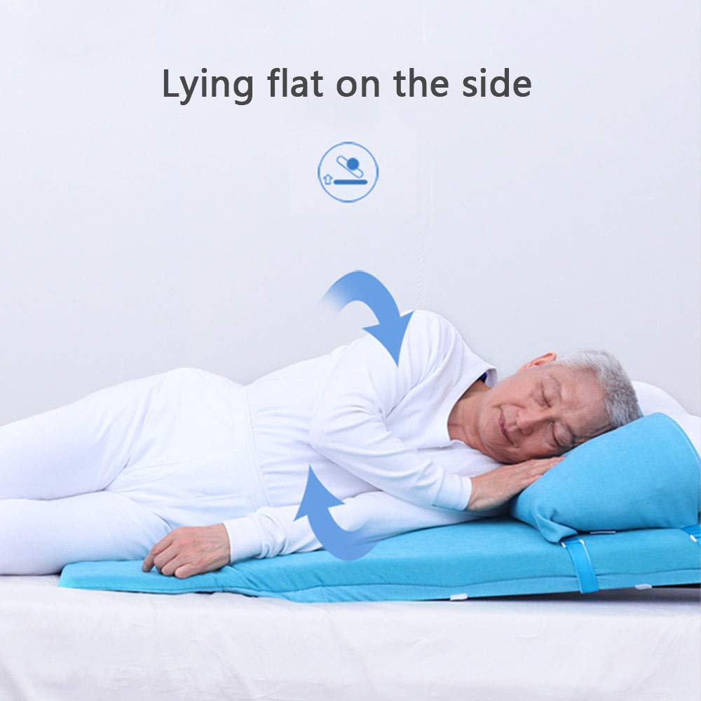 Respaldo de cama de elevación eléctrica, soporte de respaldo ajustable eléctrico para sentarse, ayuda para ancianos para cuello ortopédico, cabeza, soporte lumbar, cuña de cama para cuello ortopédic