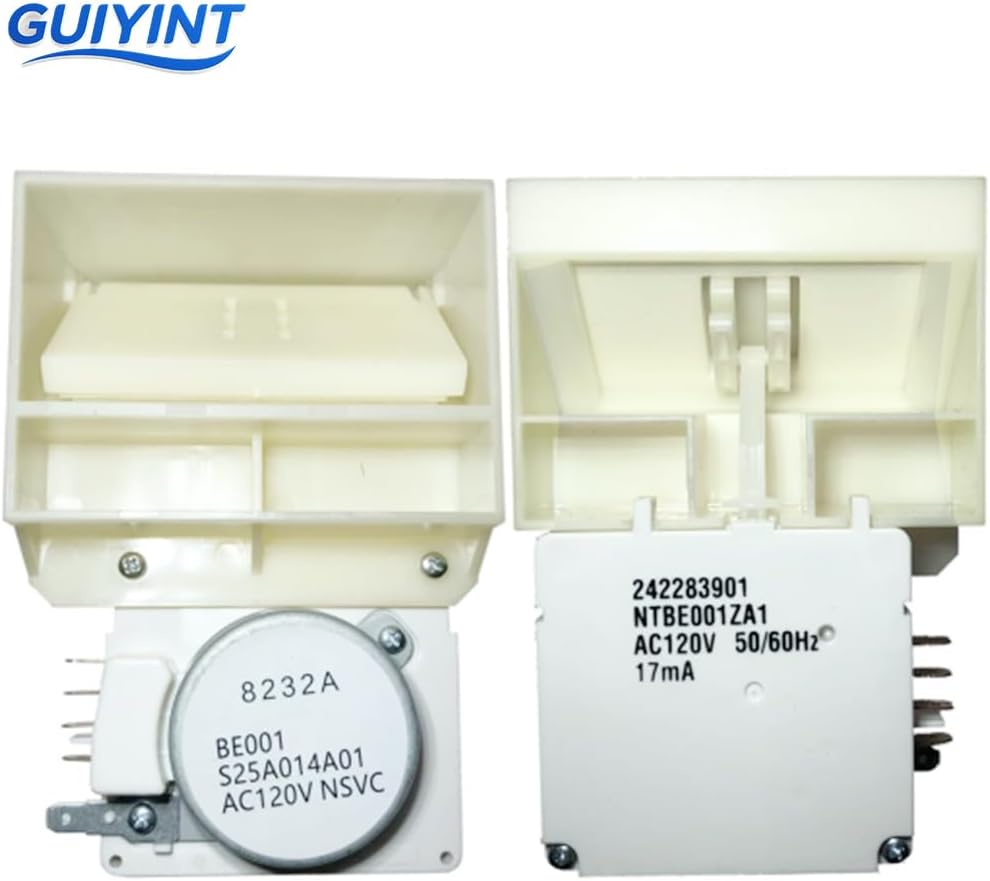 Air Damper Control Assembly 242303001 Compatible for Frigidaire Refrigerator, Replaces AP5788340 PS8746718 EAP8746718 3016452, Fits DFH FFE FFH FFS LFS Models