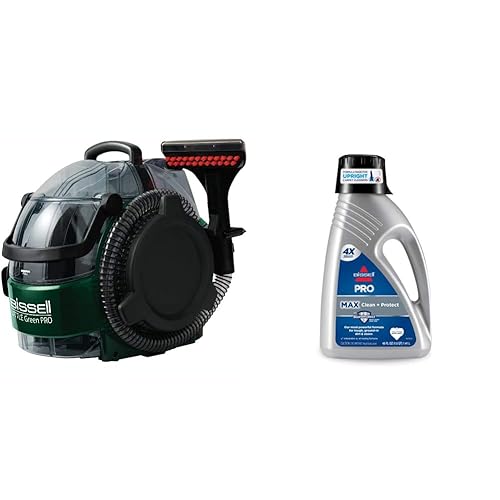 Miniatura 12 de Bissell Little Green Pro Commercial Spot Cleaner (BGSS1481) y fórmula de máquina portátil Bissell para manchas y olores de mascotas, 32 onzas