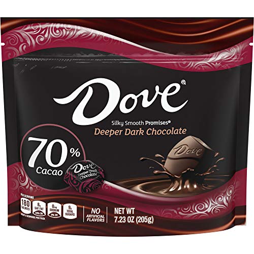 Dove Promises Deeper Dark Chocolate 70% Cacao, 7.23 Oz #TOP15