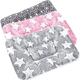Steelhill Small Pet Bed 3 Pcs Animal Beds for Rabbit,Guinea Pig,Chinchilla,Hedgehog,Ferret & More Warm,Cozy,Soft Washable Bunny Pet Mattress for Indoor