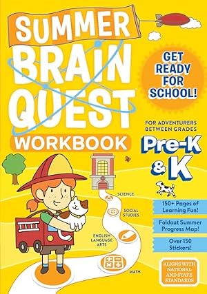 Book cover Summer Brain Quest: Between Grades Pre-K & K