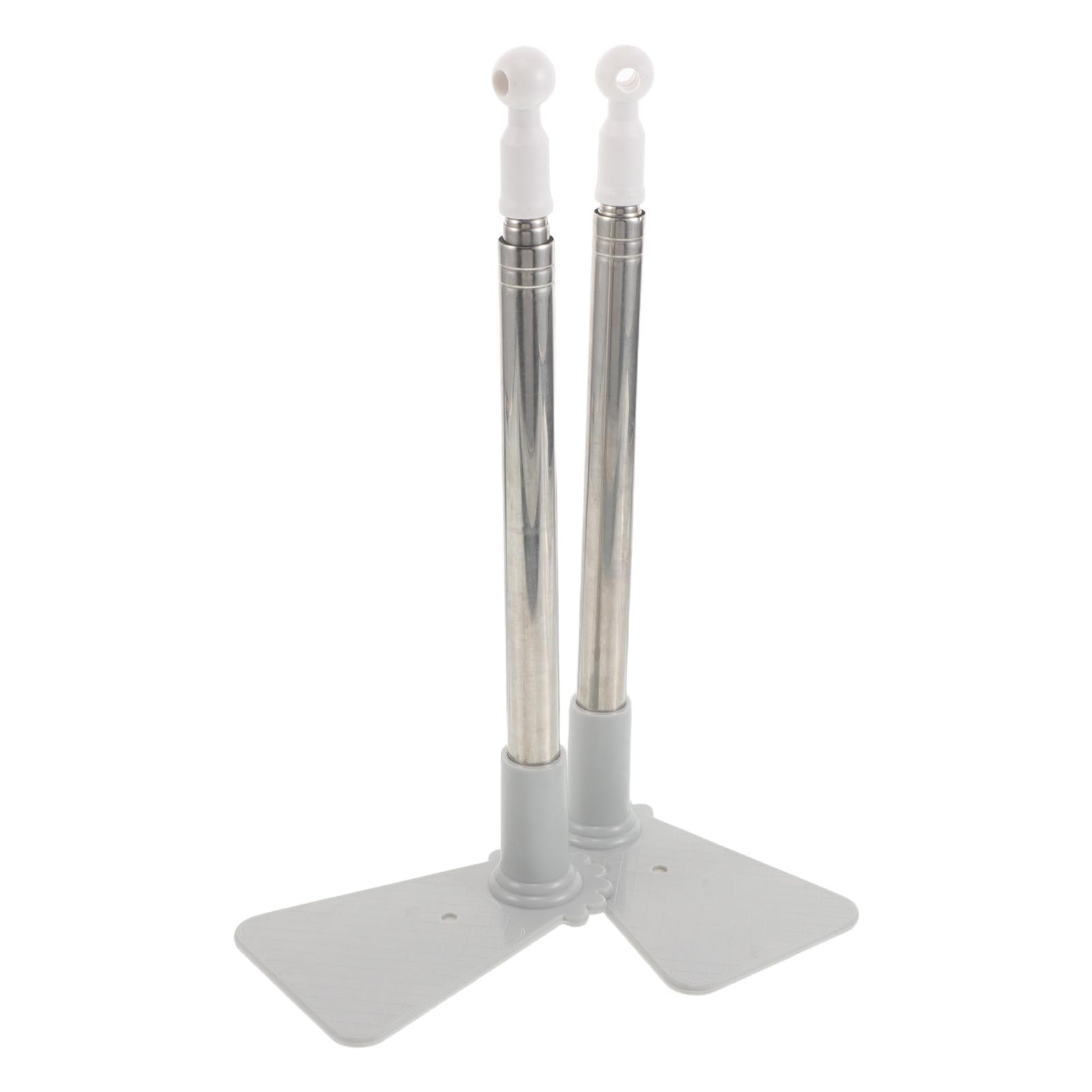 2 pezzi di asta di supporto per zanzariera da letto, staffa di estensione regolabile per zanzariera, asta di supporto per baldacchino, adatta a letti singoli/matrimoniali/queen/king size