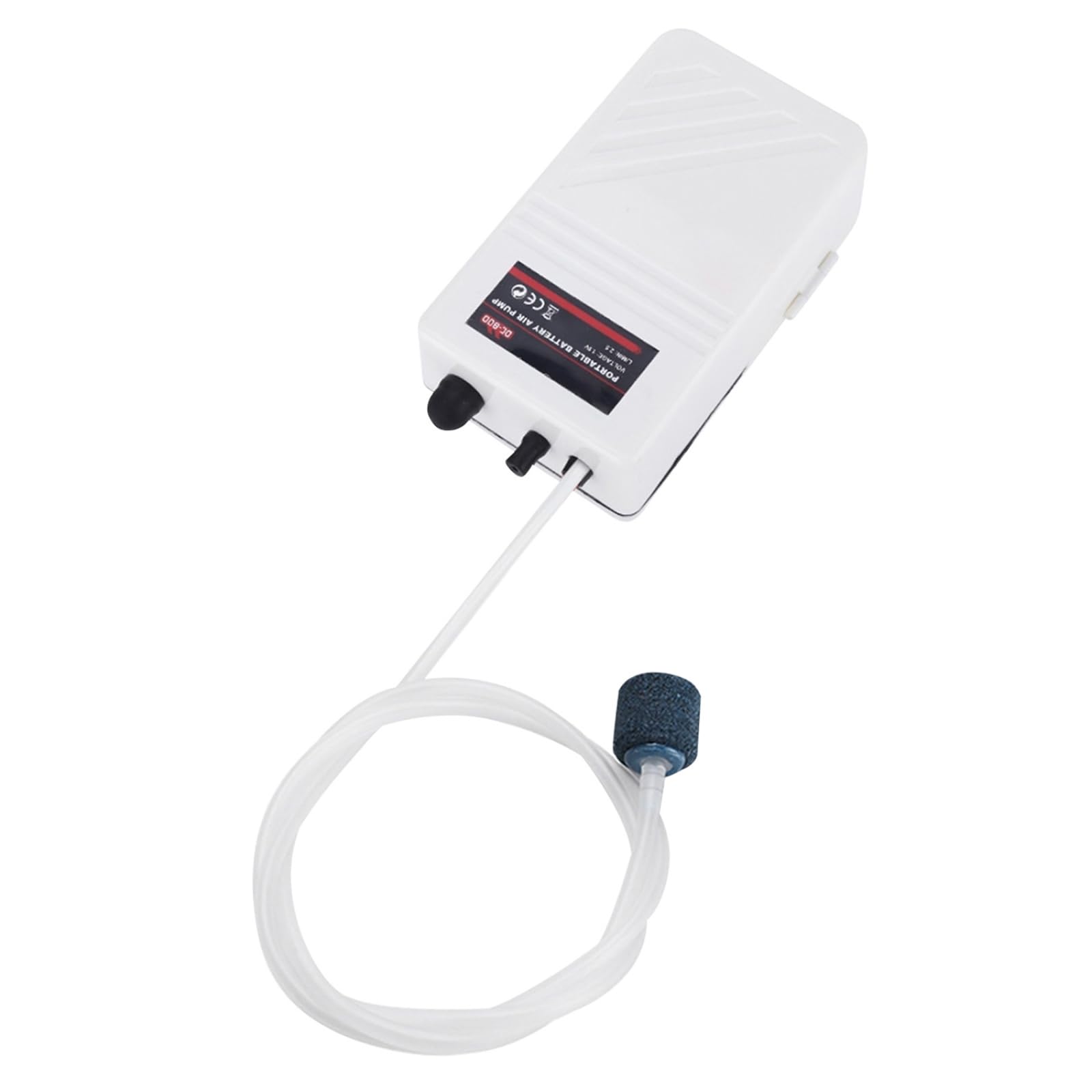 Aquarium Air Pump Kits Oxygen Air Pump with Tube Air Stone for Fish Tank Battery-Operated