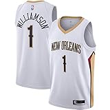 Zion Williamson New Orleans Pelicans #1 White Youth 8-20 Association Edition Swingman Jersey (18-20)