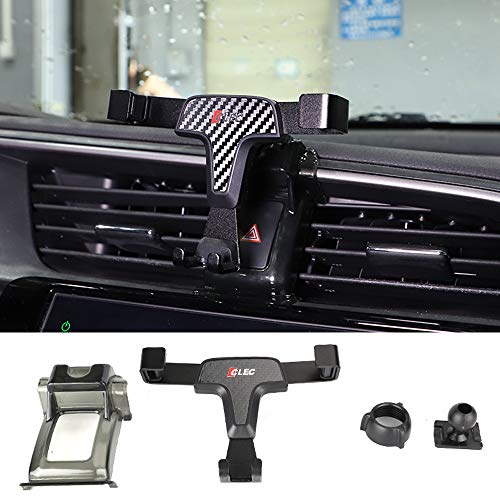 ITrims Car Phone Holder for Honda Civic 2016-2020 Car Dashboard Mount Air Vent Cell Phone Holder Adjustable Phone Cradles Compatible with Most Smartphones LHD(Carbon Fiber)