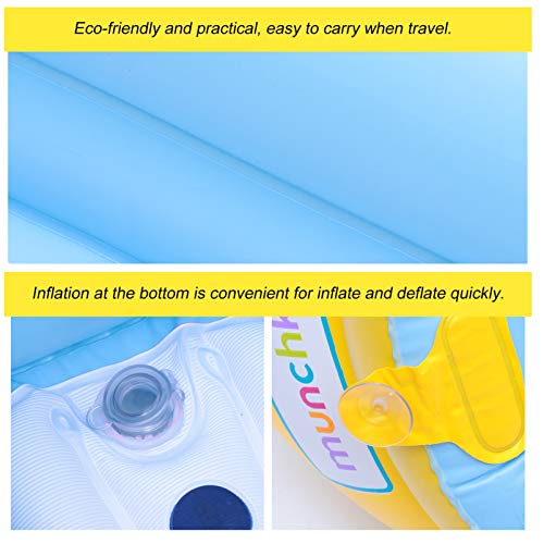 Sosoport Baby Inflatable Bathtub Animal Duck Portable Infant Toddler Bathing Tub Mini Air Swimming Pool Shower Basin For Kids Boys Girls #TOP7