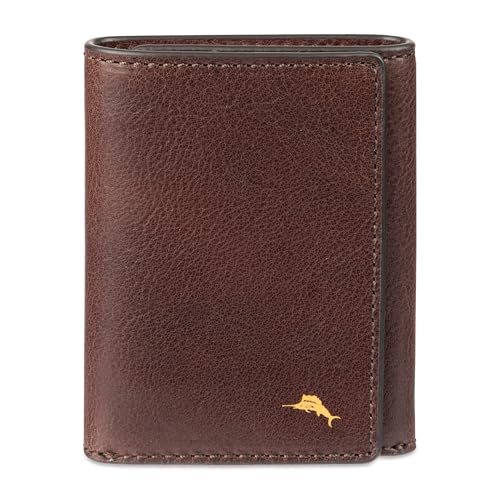 Image of Tommy Bahama Mens Leather Trifold Wallet