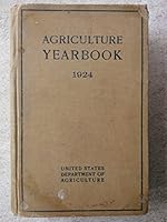 Agriculture Yearbook 1924 B000NPXPBS Book Cover