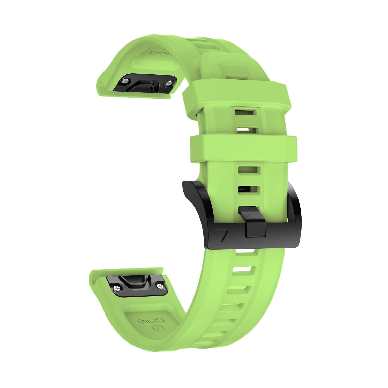 Correa de silicona de 22 mm para Garmin Fenix con diseño Easyfit ajustable 6