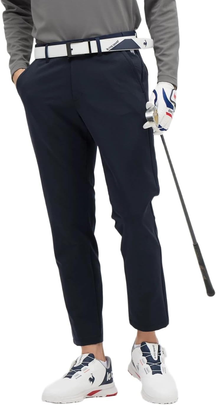 Amazon | [ルコックスポルティフゴルフ] ゴルフパンツ 9分丈 裾