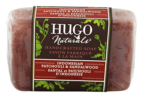 Indonesian Patchouli And Sandalwood<br>Soap Bars Multipack (5 Count)<br>by Hugo Naturals
