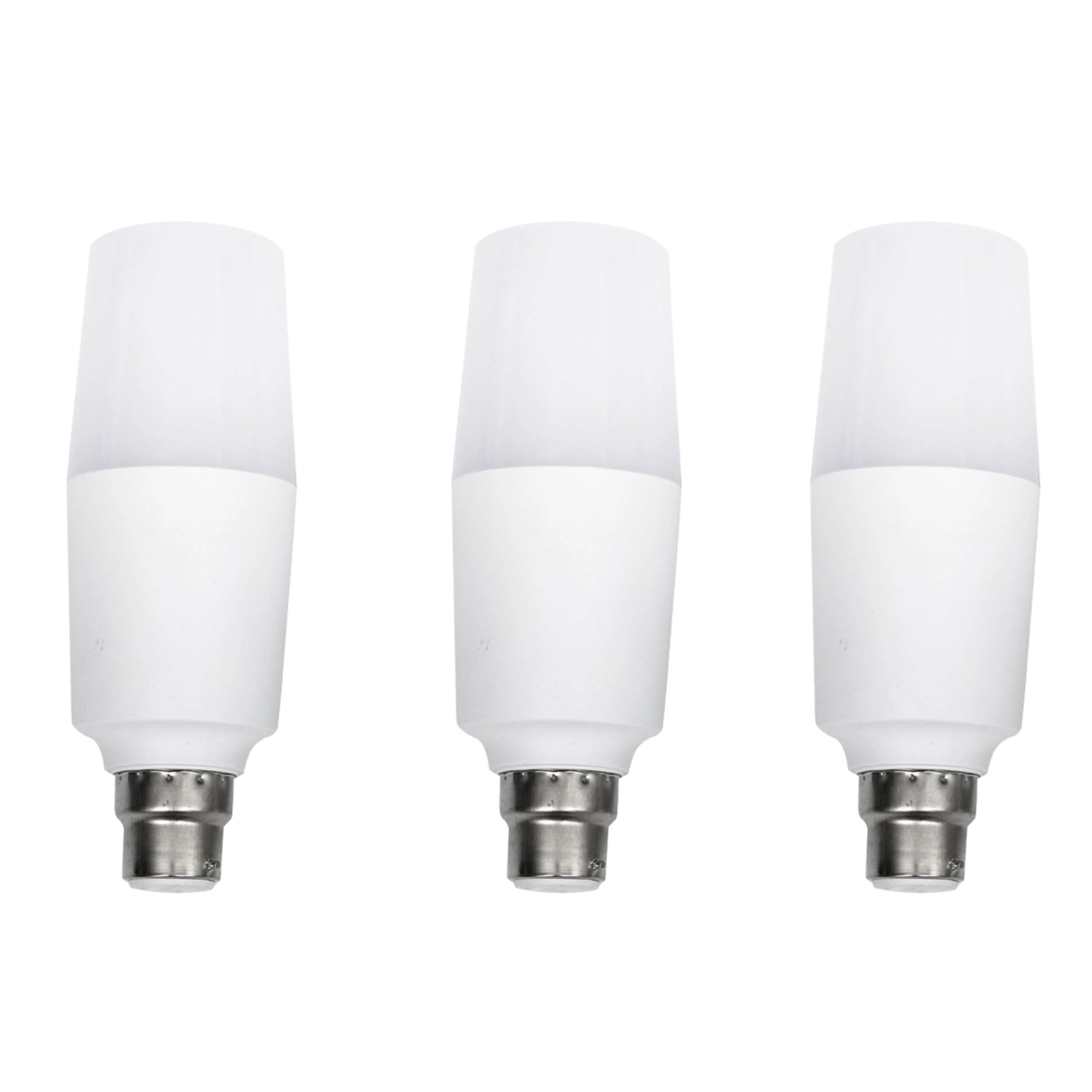 DC VOLTAGE 15W T37 Bright White LED Light Bulb Cylindrical Corn Bulb B22 Bayonet Base Candle Bulbs AC220V LED Daylight White 6500K Ultra Bright, Non Dimmable, Pack of 3 โ image 1