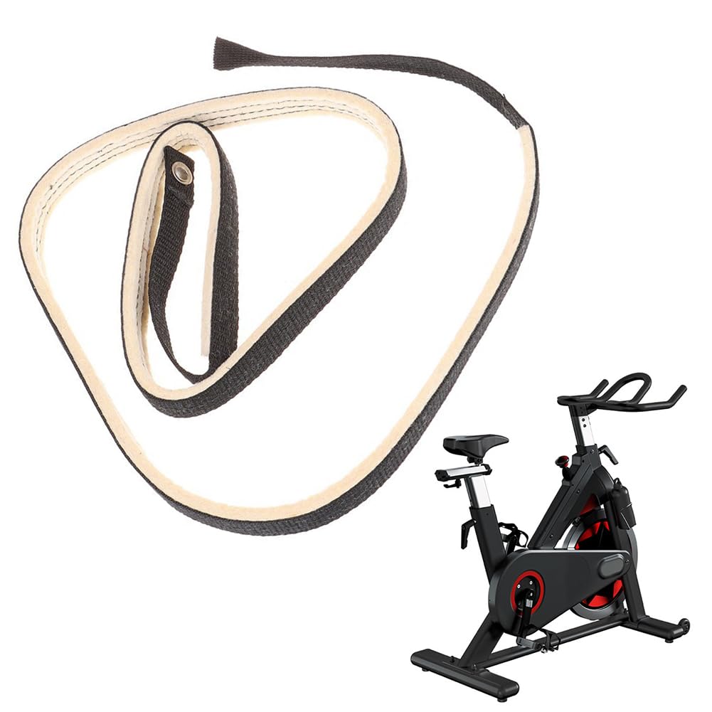 Vootnifig 120cm Fitness Equipment Friction Resistance Belt for Elliptical Machines Exercise Bikes Stationary Bikes Accessories
