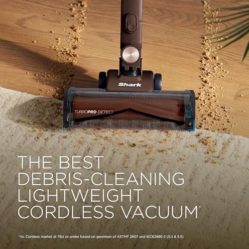 Image of Shark PowerDetect Speed Clean & Empty Cordless Stick Vacuum | Luxe Collection, Powerful Suction, HEPA Filtration, Carpet & Hard Floor, Portable, Vacuum for Pet Hair, Walnut, IA3246BR