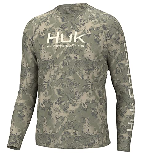 Image of HUK Men's Pursuit Vented Long Sleeve Fishing Shirt (+30 UPF)
