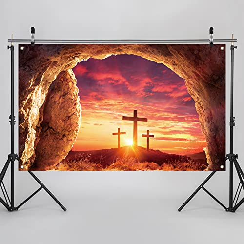 Decoración Fondo Fotográfico Pascua 71×43 pulg miniatura 3