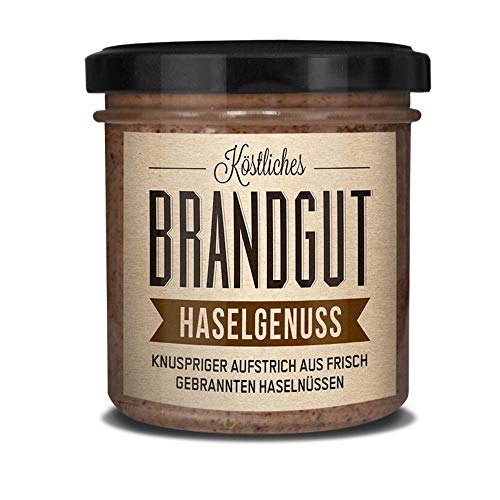 Haselnuss Aufstrich Haselgenuss von Brandgut 0,160 Kilogramm Cover