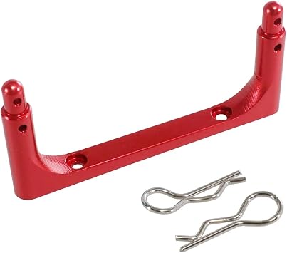 RC Parts For Hyper Go 14301 14302 14303 1/14 Metal Front Shell Pillar Body Fixed Pillar RC Car Upgraded Repairs Replacements AccessoriesRed