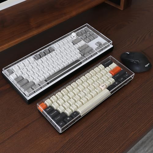 Protector de teclado acrílico transparente para 84 teclas miniatura 2
