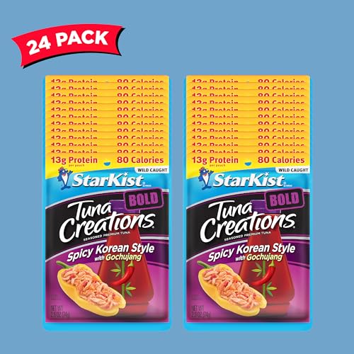 Image of StarKist Tuna Creations Bold Spicy Korean Style with Gochujang, 2.6 Oz, Pack of 24