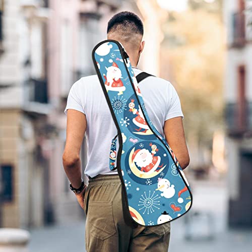 Housse pour ukulélé – Motif Père Noël sur lune – Rembourrage en éponge de 10 mm d’épaisseur – 53,3 cm – Avec sangles… - Les Beatles, Paul McCartney, John Lennon, RIngo Starr, George Harrison Housse pour ukulélé - Motif Père Noël sur lune - Rembourrage en éponge de 10 mm d'épaisseur - 53,3 cm - Avec sangles… – Image 6