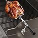 onlyfire 6006 Grill Replacement Rotisserie Meat Forks(1-Pair) Kit with Spit Counter Balance and Bushing - Fits 1/2