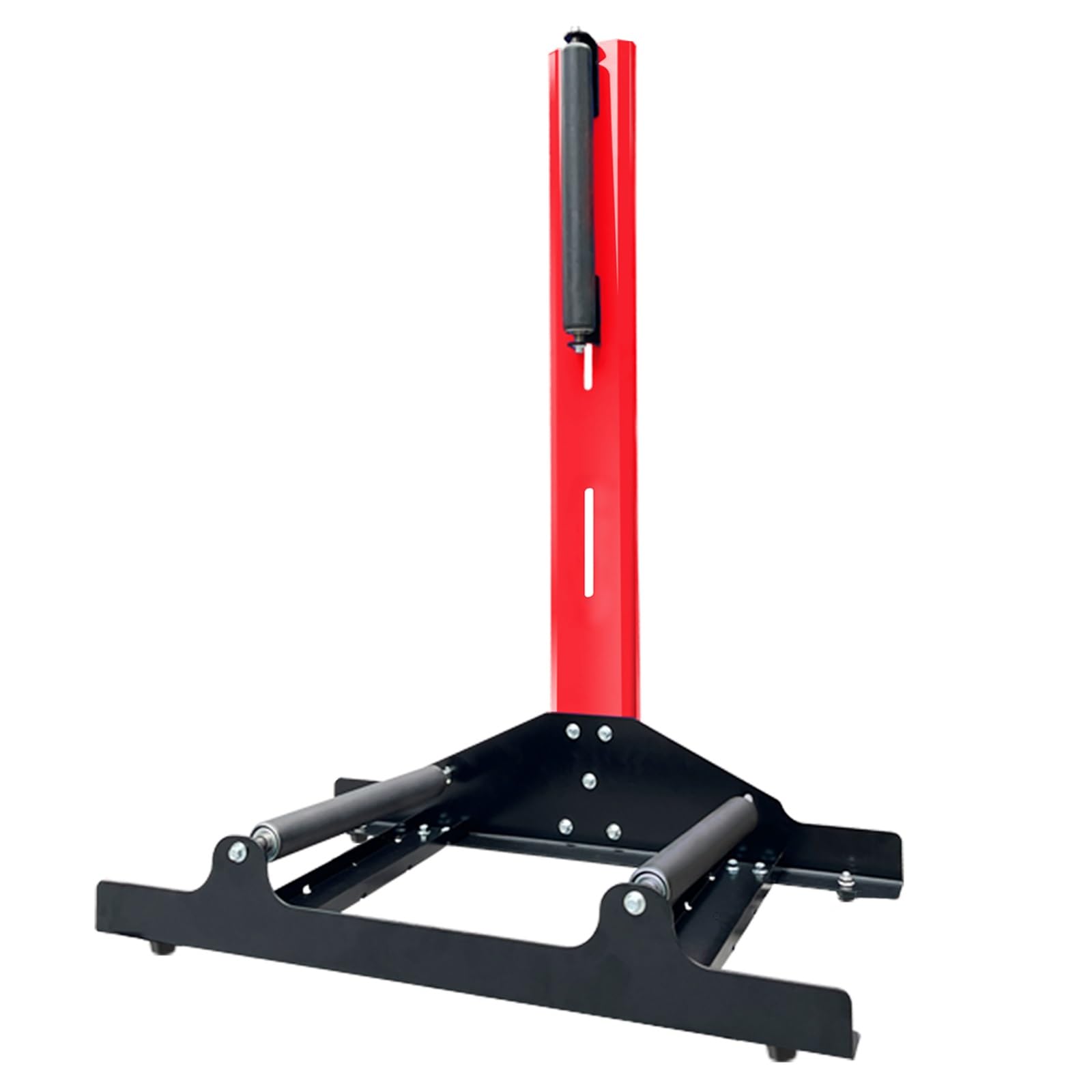 Commercial Wheel Stand Tire Roller, Rotating Rolling Tyre Washing Rack for Garage/Auto Repair Shop/Personal Workshop, Wheels Cleaning Ceramic Coating Polishing Holder(Red)