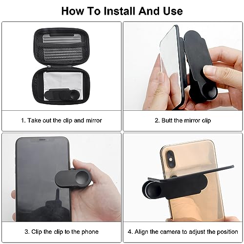 Mirror Reflection Clip, Fotocamera Riflessa per