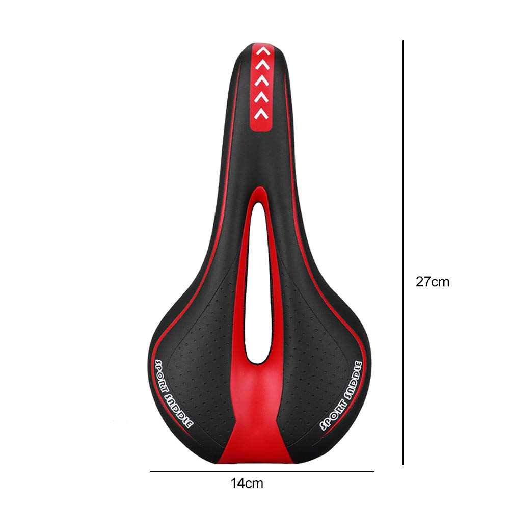 Selle De Vélo Binnan Gel Confort - Anti-Choc, Réglable - Pour VTT, Route, BMX, Vélo Pliable