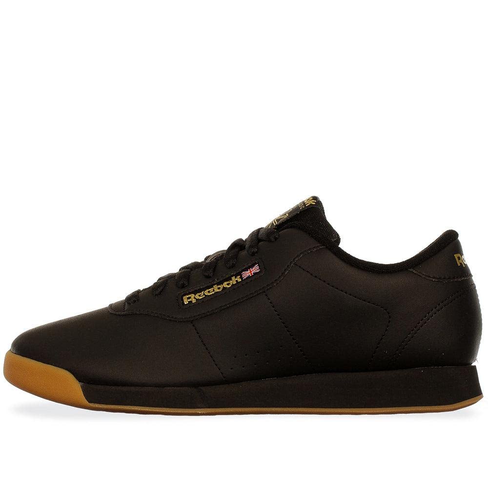Reebok Men's Classic Nylon Trainers, Black Gum, 4.5 UK