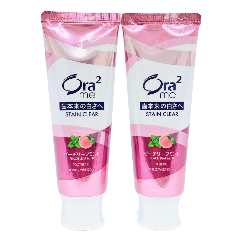 Amazon.com : Sun-Star Ora-2 Stain Clear Toothpaste 130g Twin Pack