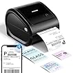 Phomemo D520BT Stampante Termica Bluetooth 4x6 per Etichette di Spedizione, Senza Inchiostro - Compatibile con Smartphone, PC/Mac, Android/iOS, Windows, Colissimo, UPS, Amazon, eBay, Nero