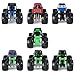 Monster Jam, Grave Digger 40th Anniversary 8-Pack Monster Trucks with Bonus Accessories, 1:64 Scale, Kids Toys for Boys and Girls 3 and up