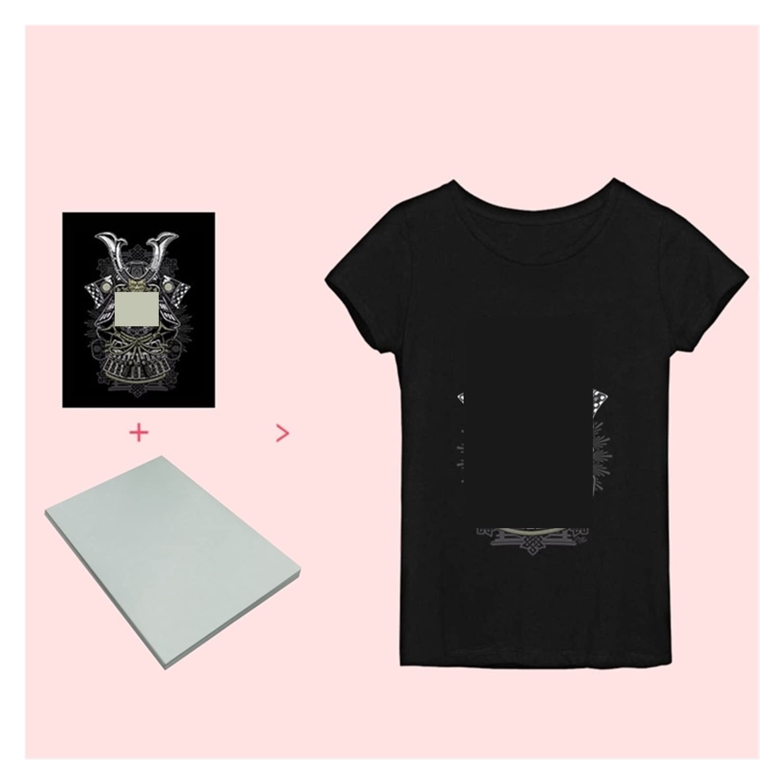 T-shirt papier transferowy na ciemną tkaninę 100% druk bawełniany z atramentem pigmentowym przenikanie ciepła z żelaznym papierem transferowym do tłoczenia na gorąco Lucky (Color : Dark 20shee