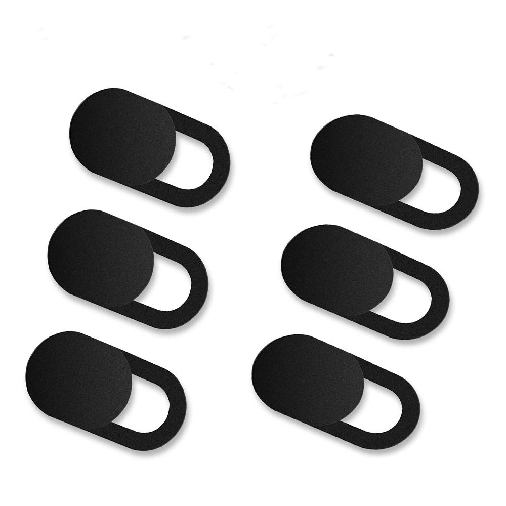 Webcam Cover Slide,0.027in Ultra Thin Web Camera Spy Blocker for Smartphone, Laptop, Desktop, Macboook, iMac, Computer, Protect Your Privacy and Your Digital Life(6 Pack)