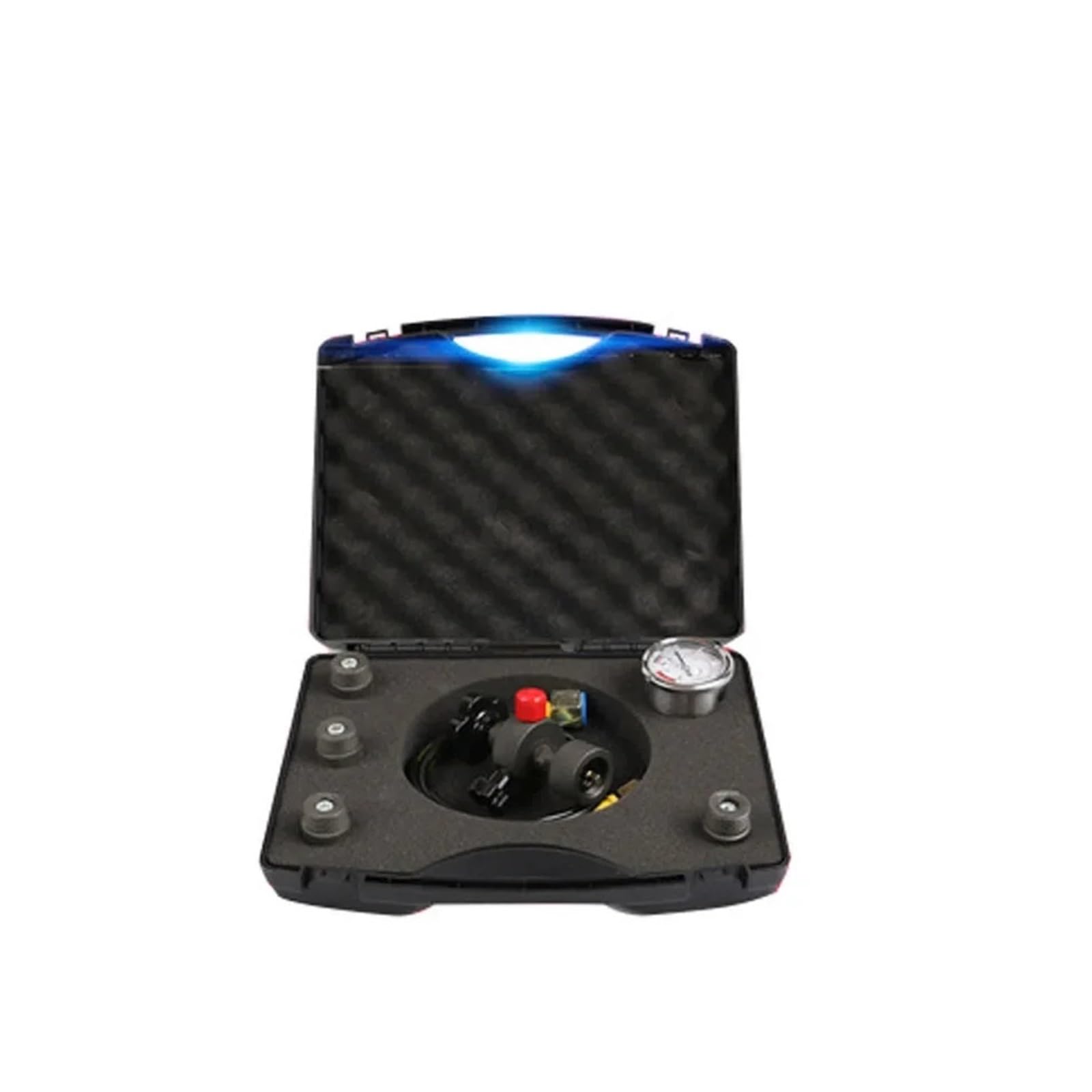 Manómetro, Kit de prueba manómetro hidráulico 0-400Bar 6000PSI con 5 adaptadores
