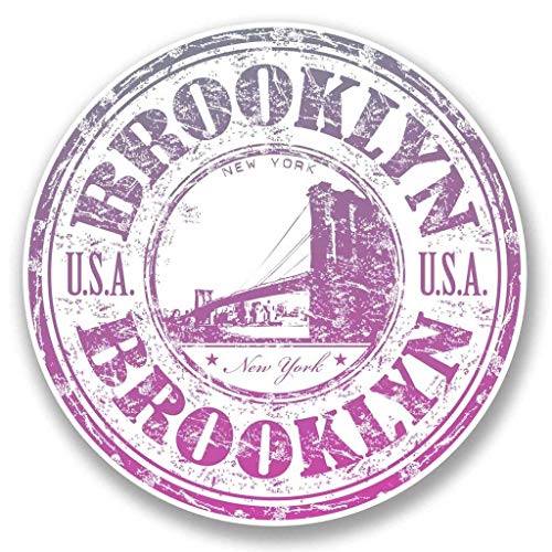Brooklyn New York Round Metal 0.75" Lapel Pin Hat Shirt Pin Tie Tack Pinback2